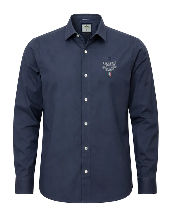 Рубашка хлопковая Regular Fit