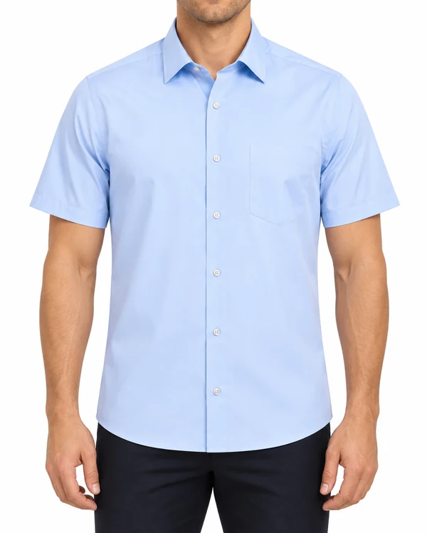 Рубашка хлопковая Regular Fit