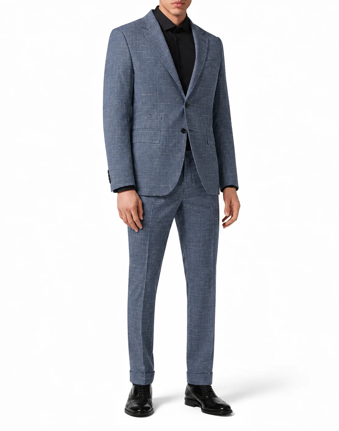 Костюм из льна с вискозой Regular Fit