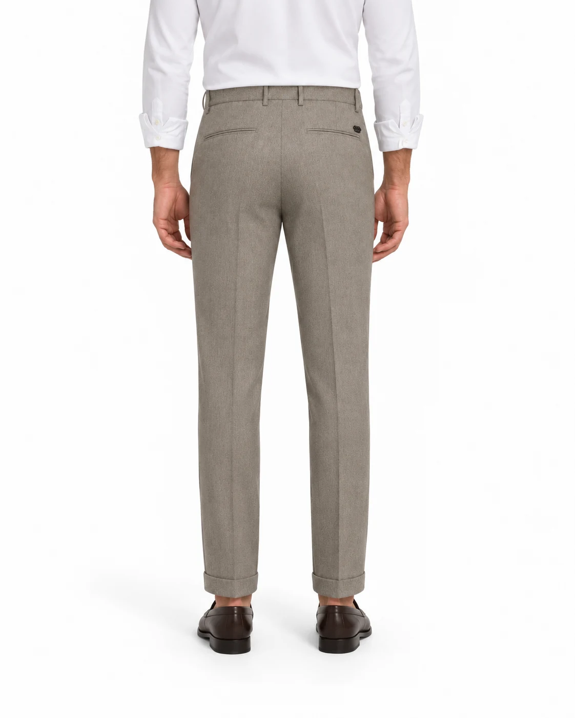 Брюки шерстяные Regular Fit — фото 4