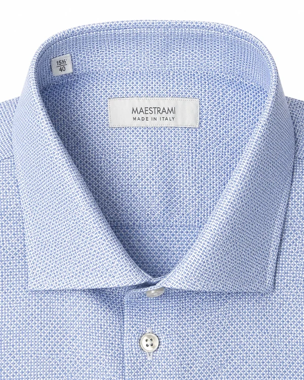 Рубашка хлопковая Slim Fit Maestrami