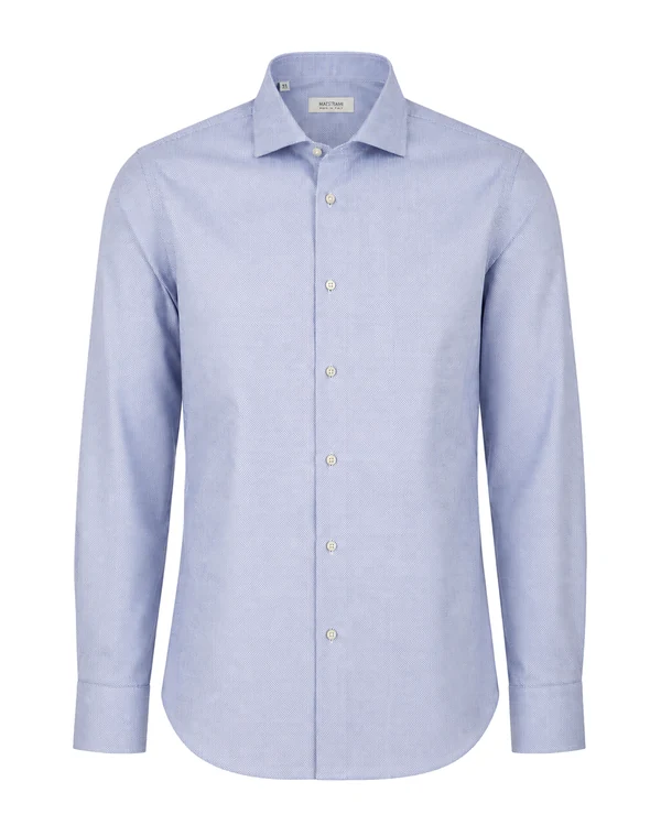 Рубашка хлопковая Slim Fit Maestrami