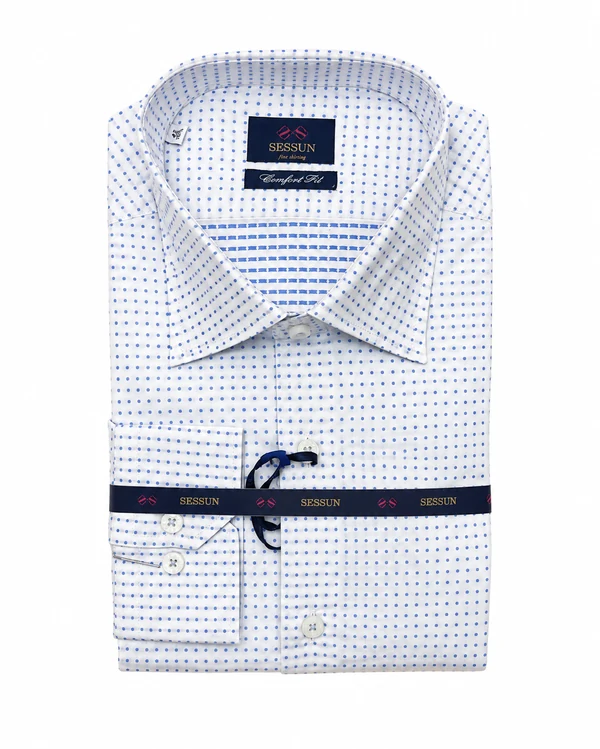 Рубашка хлопковая Comfort Fit