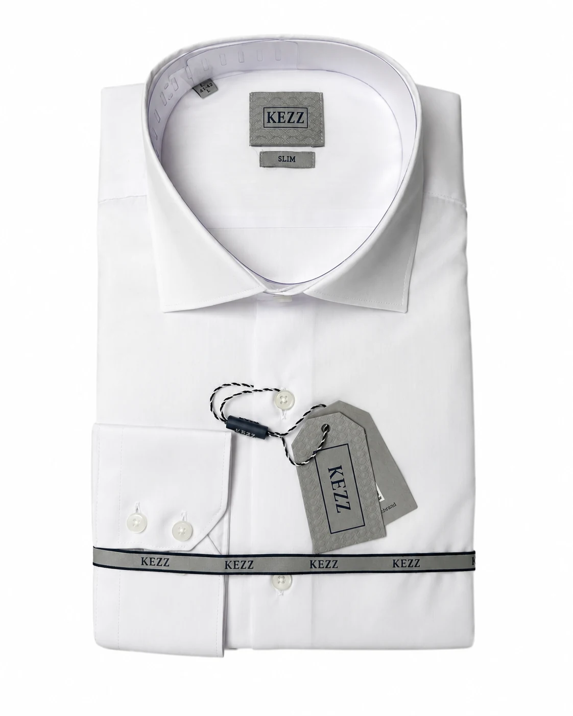 Рубашка хлопковая Slim Fit