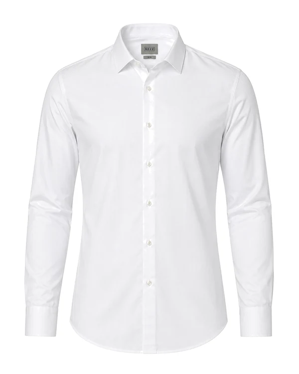 Рубашка хлопковая Slim Fit
