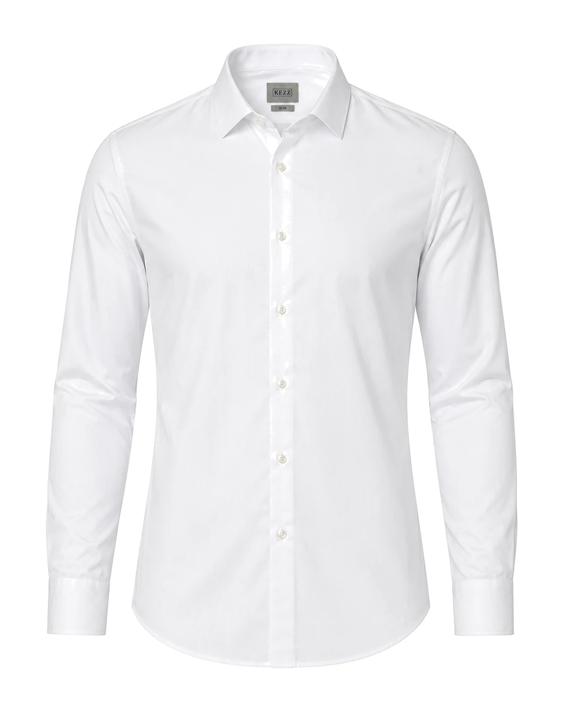 Рубашка хлопковая Slim Fit