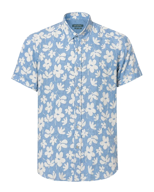 Рубашка льняная Regular Fit