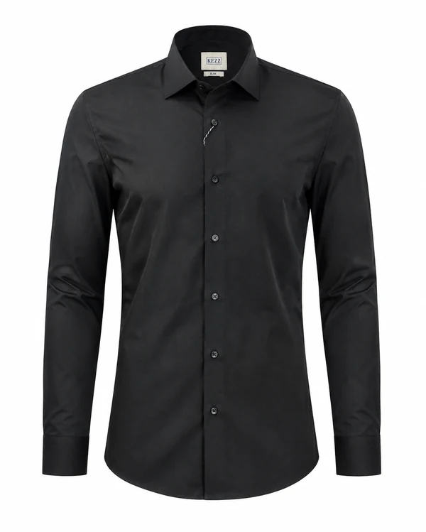 Рубашка хлопковая Slim Fit
